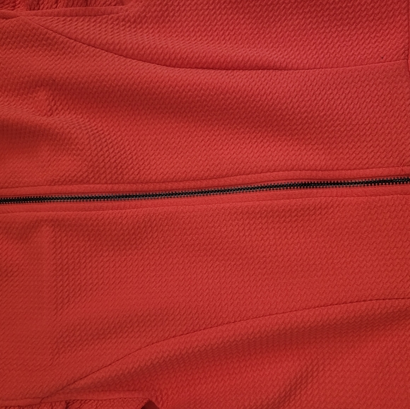 Xhilaration Dress With Ruffled Shoulders AND POCKETS! - Picture 3 of 6